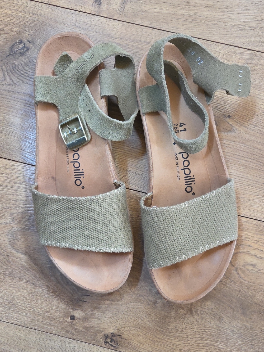 Birkenstock & Papillio Women's Glenda Sandals Faded Khaki - Picture 3 of 6